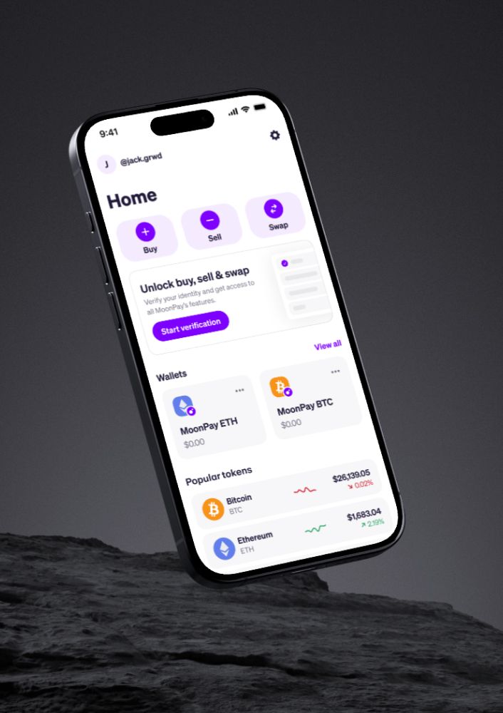 MoonPay App iOS 