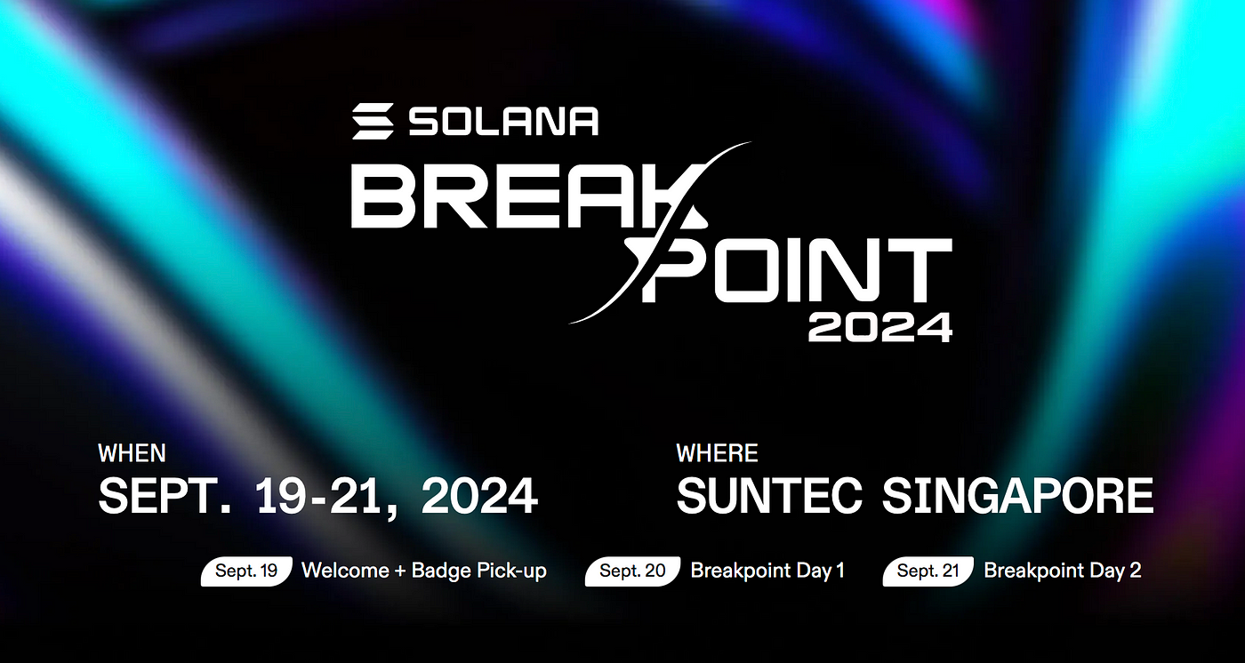 The Solana Breakpoint conference logo