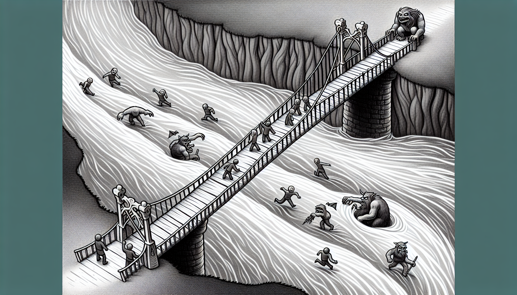 An illustration of centralized vs. decentralized bridges
