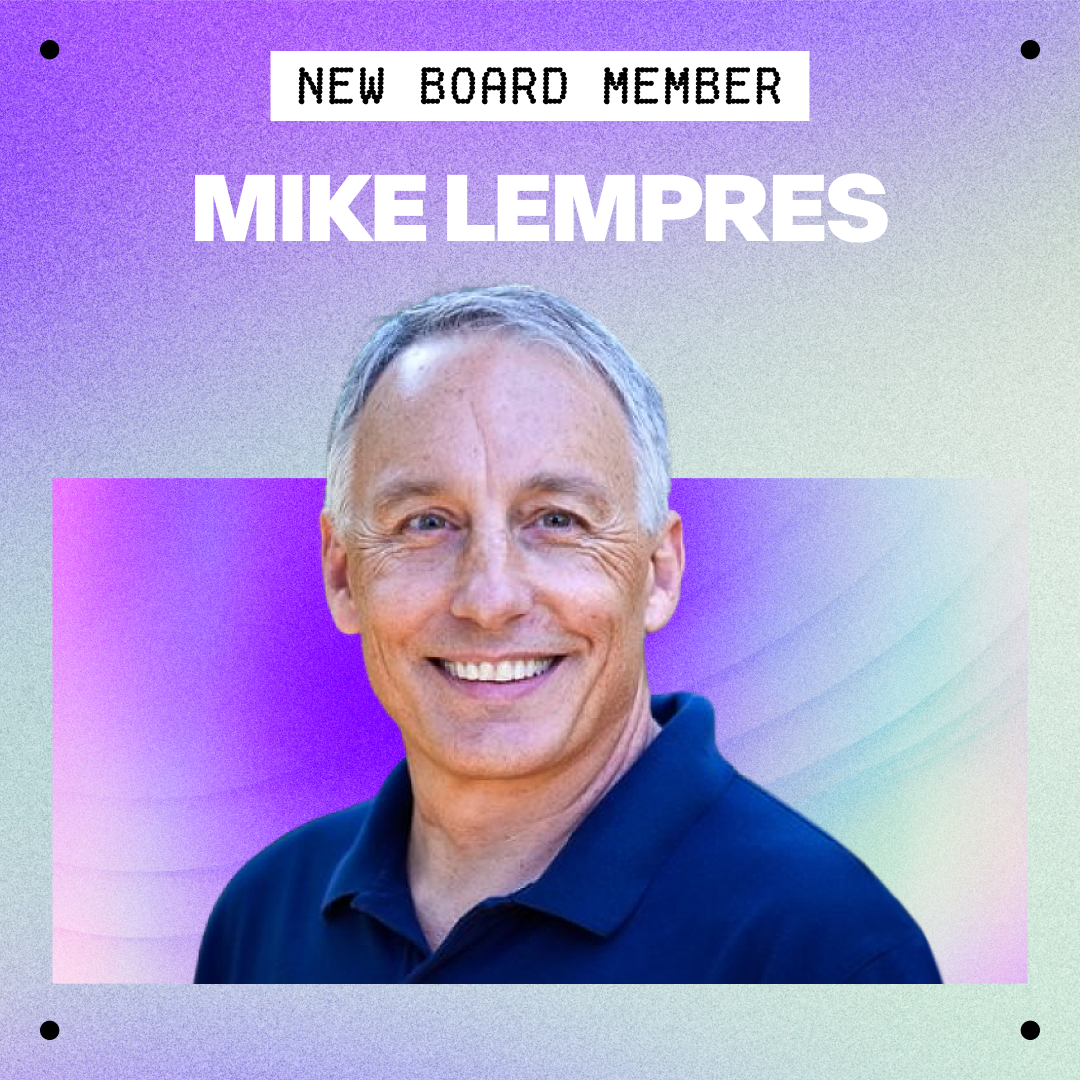 Mike Lempres announcement banner