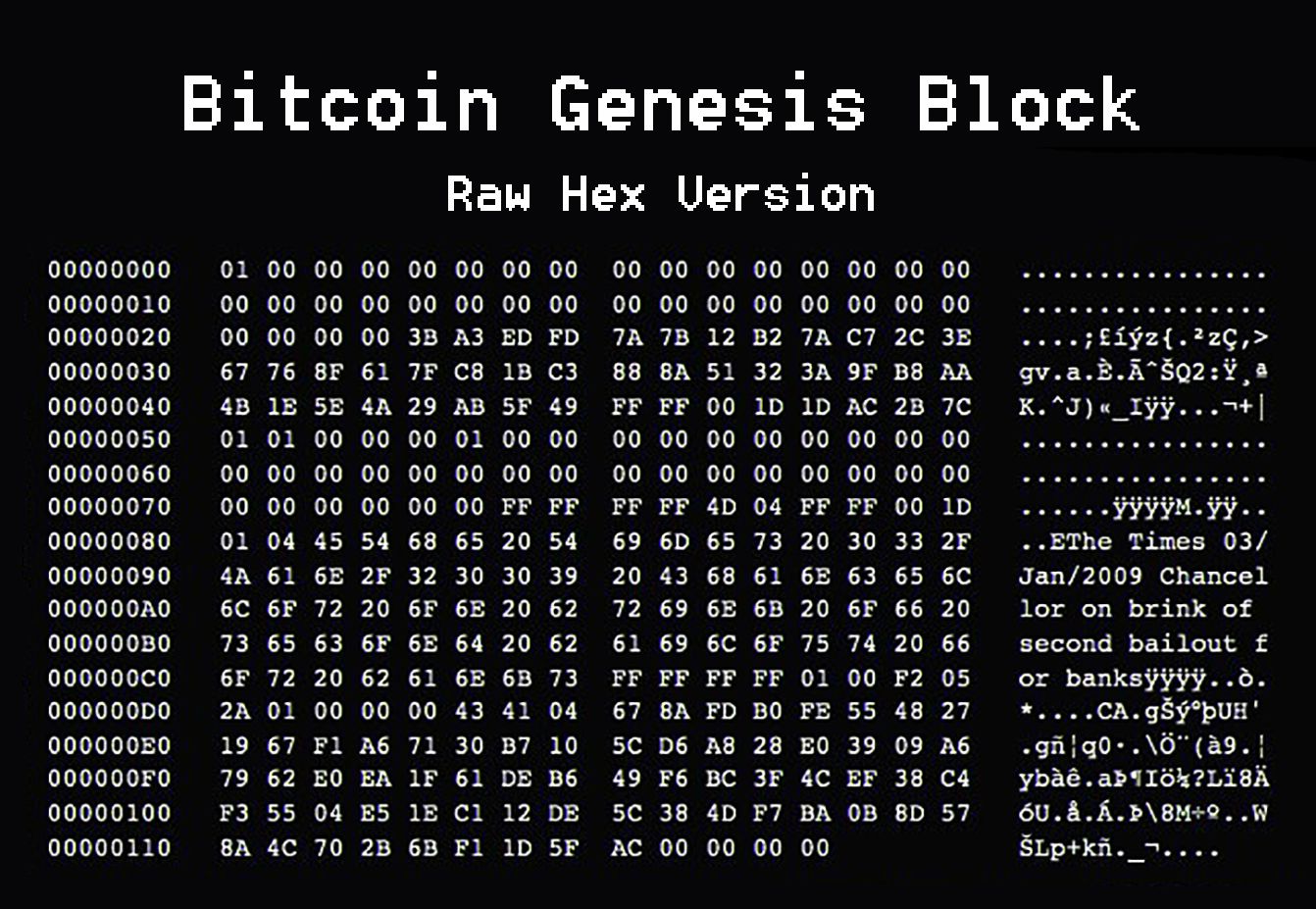 The Bitcoin Genesis Block