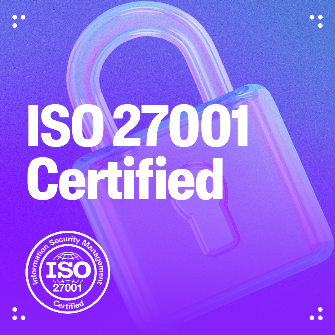 ISO 27001 blog announcement banner
