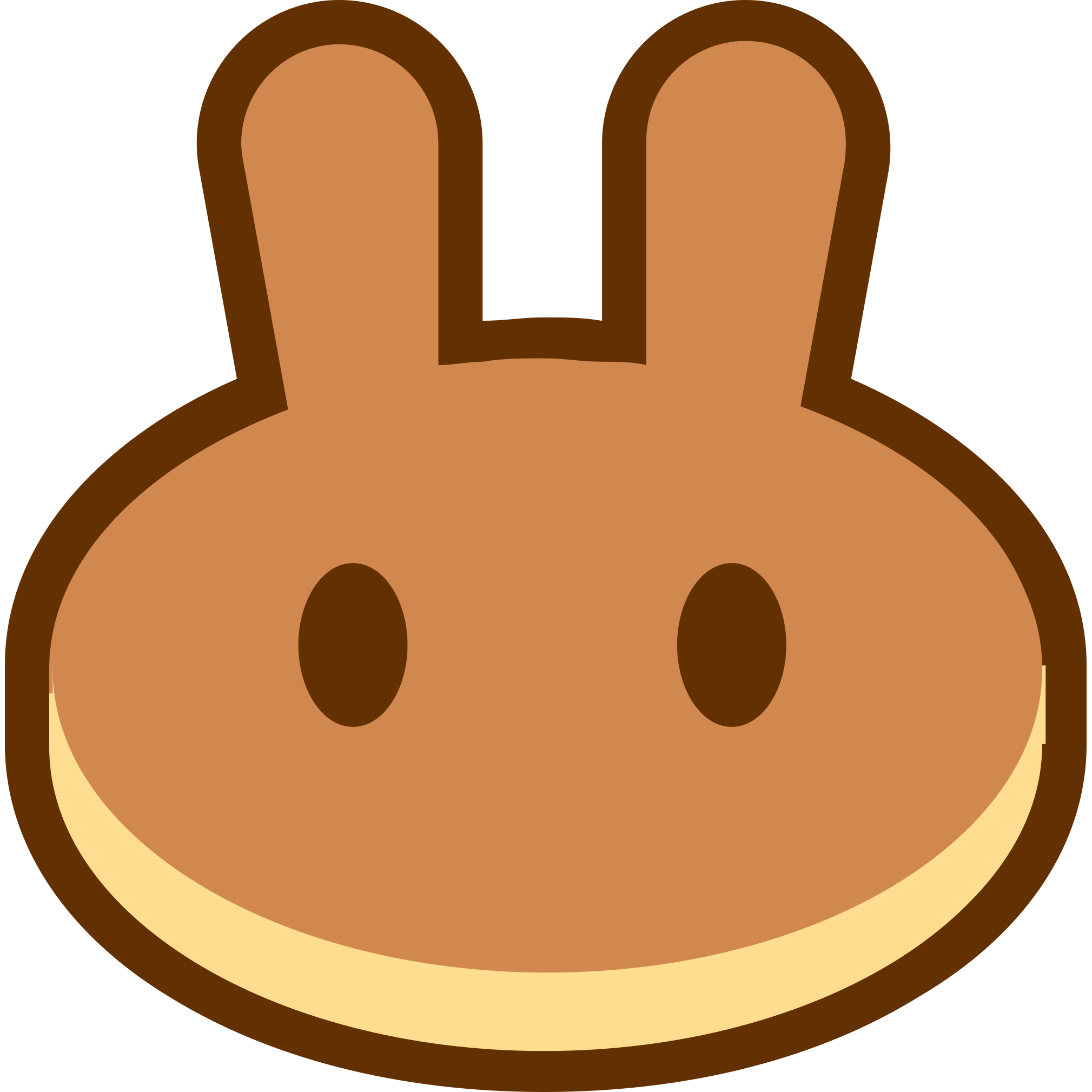 An image of the PancakeSwap logo.